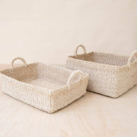 Handwoven Rectangle Basket