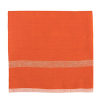Linen Orange/Natural Napkins