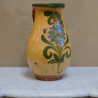 28. Hand Painted Antique Hungarian Pitcher