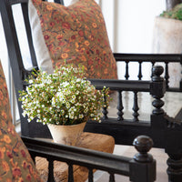 Handmade Teak & Marble Chair