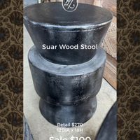 Suar Wood Stool