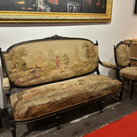 Sofa + 3 chairs - X ILI WH (needs repair - Rigo's)