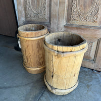 Wood Planter (S/2)