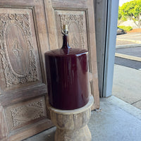 Large Polished Ceramic Table Lamp