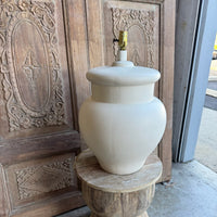 Oversized Ginger Jar Lamps - Pair