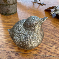 60's Birds Silver Salt & Pepper Shakers