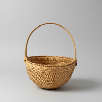 Basket 9" Diam Handle