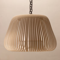 Sculptural Fabric Pendant Light