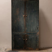 Vintage Painted Wood Cabinet