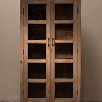 Glazed Wood Cabinet