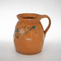 20. Hand Painted Antique Hungarian Pitcher
