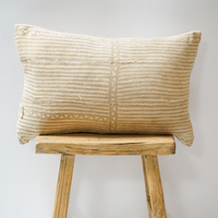 30. Handmade African Textile Lumbar Pillow