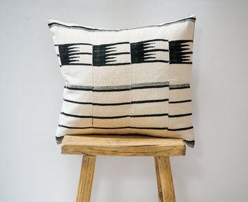 13. Handmade Vintage African Textile Pillow