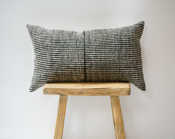 45. Handmade Textured Lumbar Pillow
