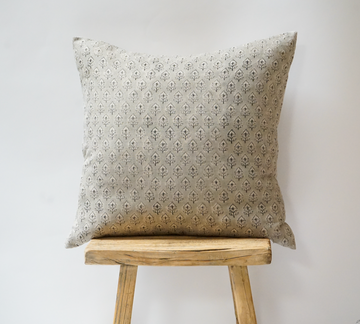 54. Handmade Block Print Pillow