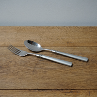 Match Gabriella Serving Fork & Spoon Set