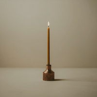 Celeste Copper Candle Holder