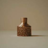 Celeste Copper Candle Holder
