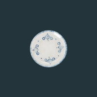 Burano Bread / Canapé Plate (set of 4)