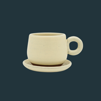 AVENERO TAZA (sold in sets of two, plates included with mug)