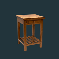 Vintage Pine Table with Drawer