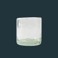 Etched Blown Glass, Single Shot Glasses (Set of 4)