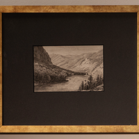 Mountain Waterfall Landscape