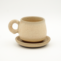 AVENERO TAZA (sold in sets of two, plates included with mug)