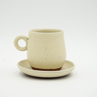 AVENERO TAZA (sold in sets of two, plates included with mug)