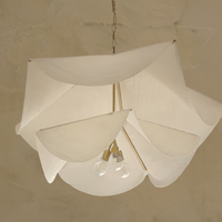 Custom 2-Tier Parasol Chandelier
