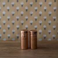 Copper Salt & Pepper Shakers