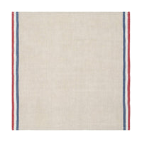 Normandy Natural - Red/Natural/Blue Stripes Napkins (set of 4)