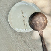 Hand-Painted Floral Spoon Rest