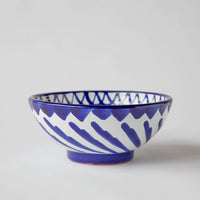 Small Hand Painted Blue and White Bowls (Set of 2)