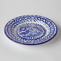 Blue and White Hand Painted Salad Plates (Set of 2)