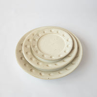White Clay Plate - Small (Set of 2)