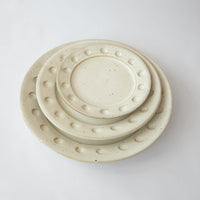 White Clay Plate - Small (Set of 2)