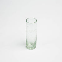 Etched Blown Glass, Tall Shot Glass
