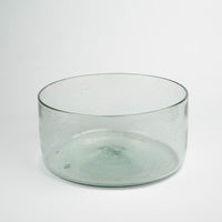 Large Blown Glass Serving Bowl