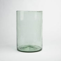 Short Blown Glass Vase