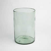 Short Blown Glass Vase