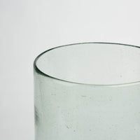 Short Blown Glass Vase