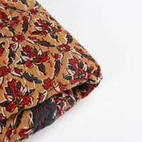 Kantha Quilt - Orange, Black and Red