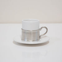Match Espresso Cup with Ceramic Saucer
