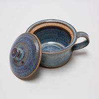 Hand Thrown Mini Crock - Indigo