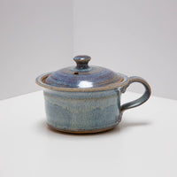 Hand Thrown Mini Crock - Indigo
