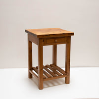 Vintage Pine Table with Drawer