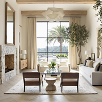 Custom 2-Tier Parasol Chandelier