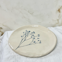 Hand-Painted Floral Spoon Rest
