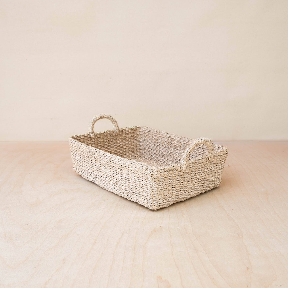 Handwoven Rectangle Basket